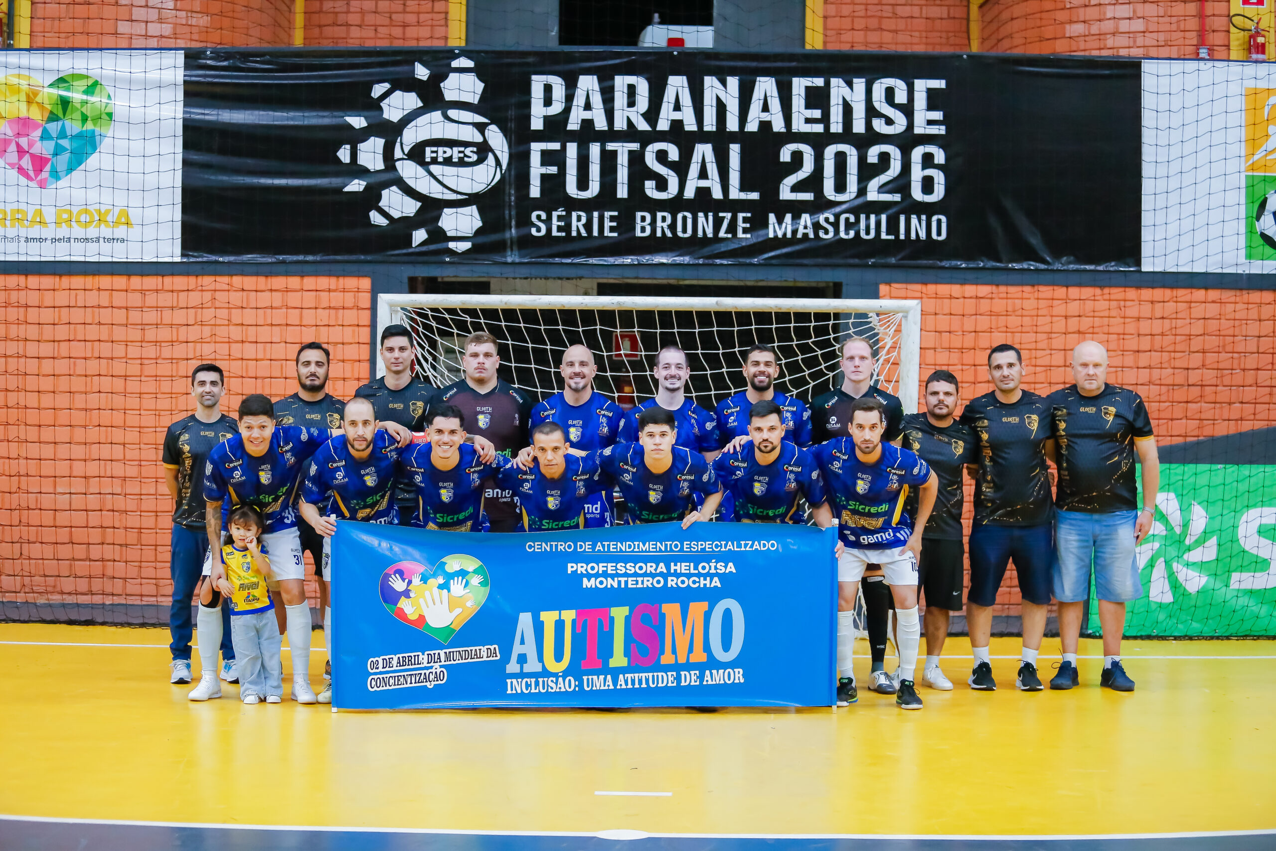 TERRA ROXA FUTSAL / SICREDI VENCE A QUINTA SEGUIDA E SEGUE INVICTO NA LIDERANÇA DA SÉRIE BRONZE